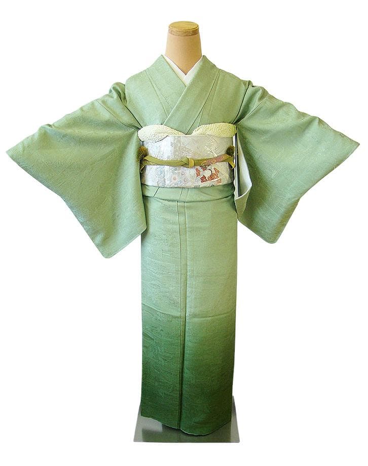 作家物 無地・附下げ＆袋帯・帯揚・帯〆セット（正絹）未使用＜HH2253＞