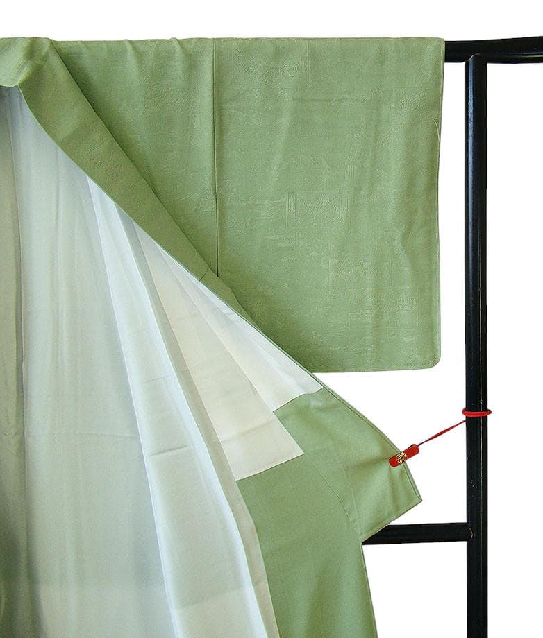 作家物 無地・附下げ＆袋帯・帯揚・帯〆セット（正絹）未使用＜HH2253＞