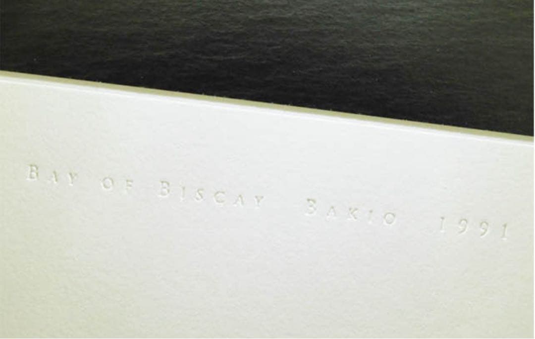 杉本博司 BAY OF BISCAY BAKIO 海景 Time exposd