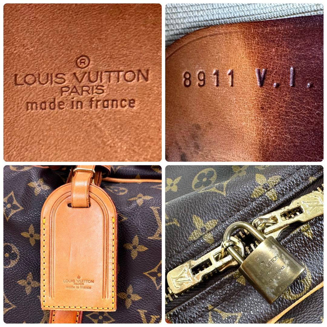 鑑定済　美品✨　ルイヴィトン　2way モノグラム　シリウス60 ボストンバッグ