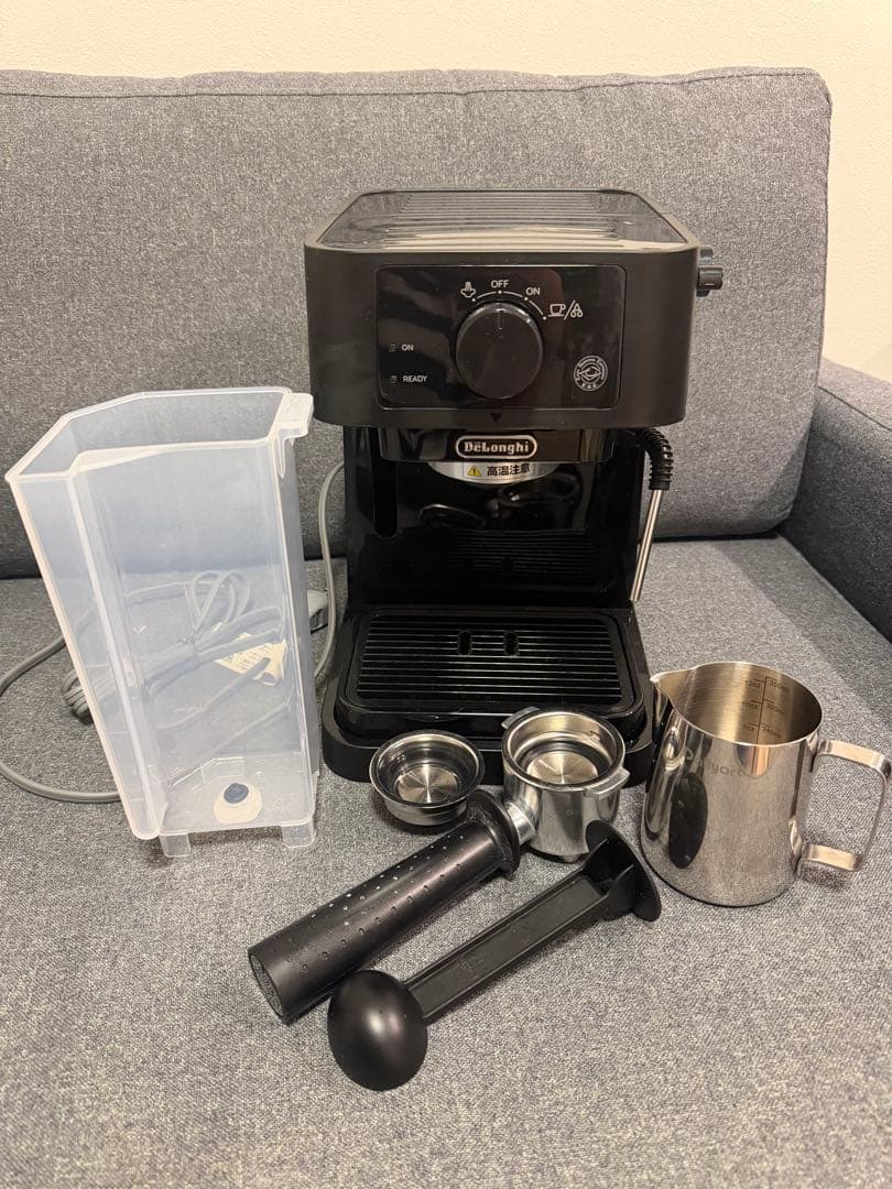 【先月購入品】De'Longhi EC235J-BKエスプレッソマシン ブラック