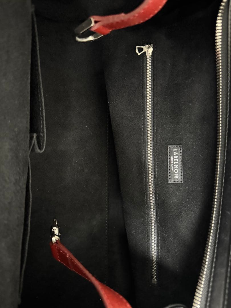 Gentil Bandit LABEL NOIRレザーボストンバッグ