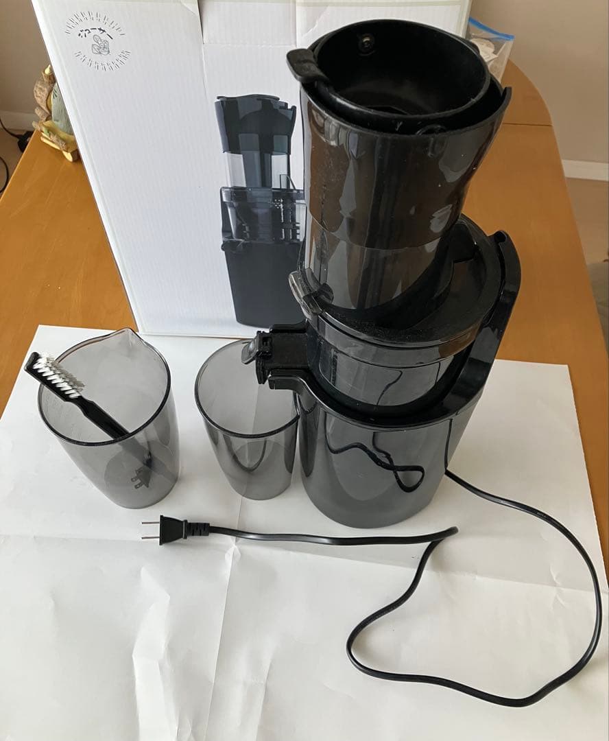 ミニスロージューサー　ブラック