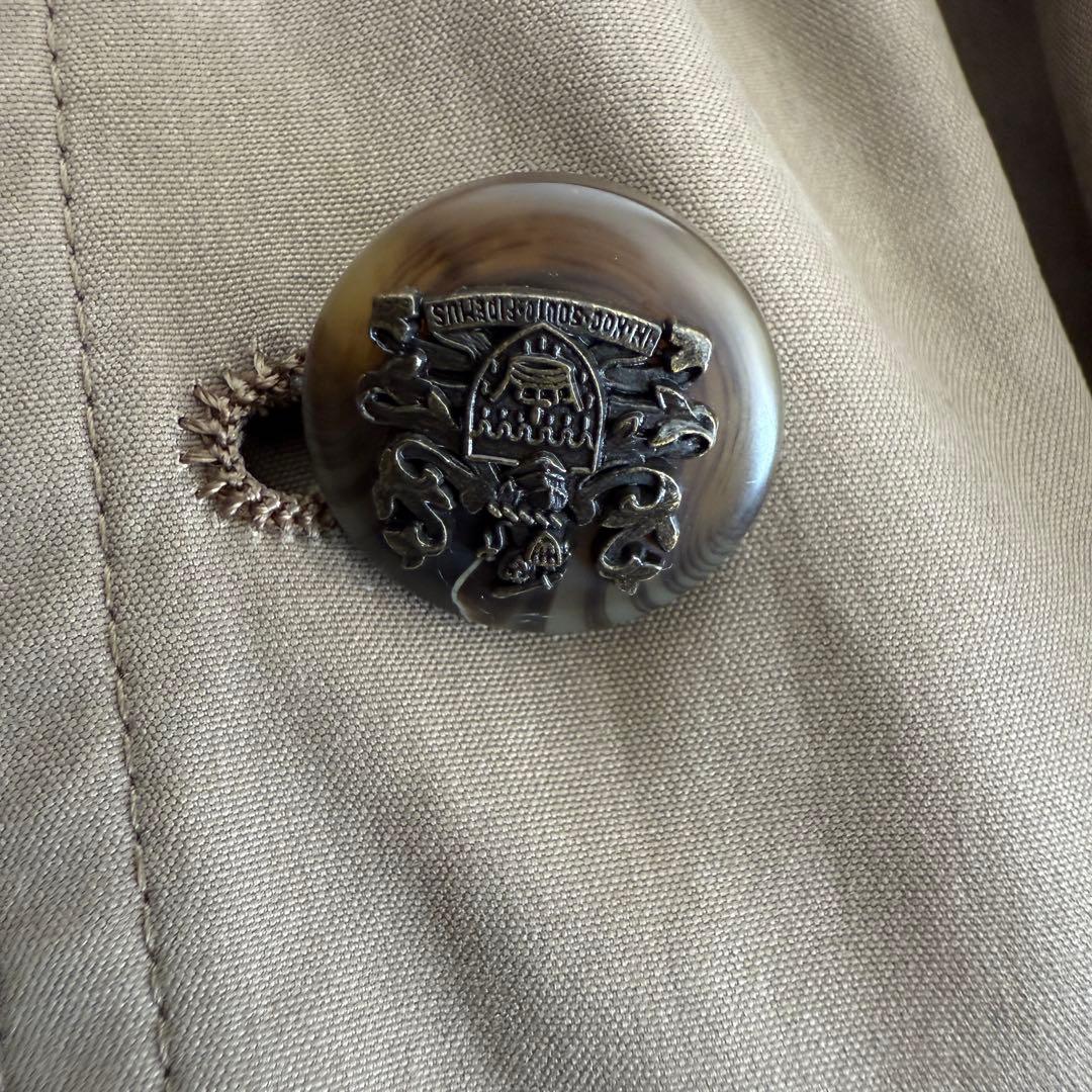 【美品】　アクアスキュータム モッズコート ライナー 裏地チェック ダウンコート