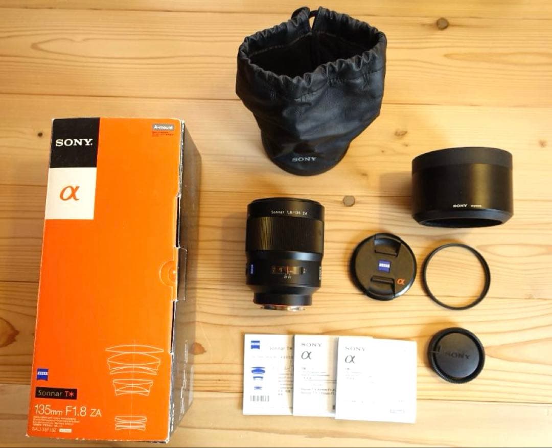 ト*ツ様 【中古】 Sonnar T* 135mm F1.8 ZA SAL135