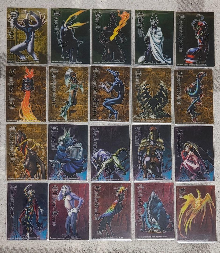 【真・女神転生】ヴィジュアルトレーディングカード被りなし103枚セット