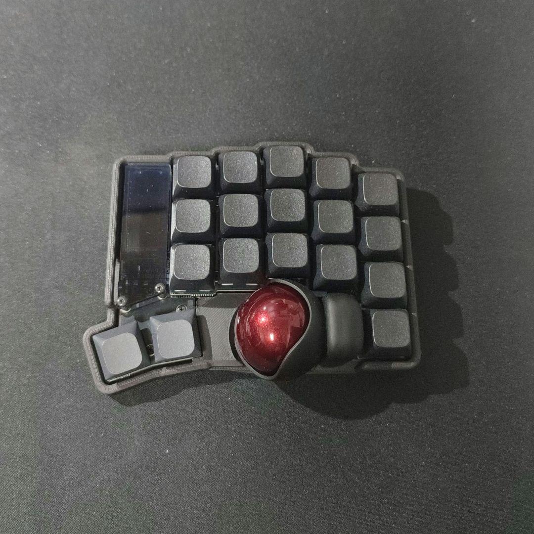 keyball39 黒仕様　組立済　完成品　TRRSメタルケーブル