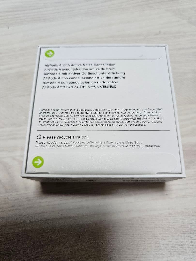 新品未開封AirPods 4 本体 アクティブノイズキャンセリング