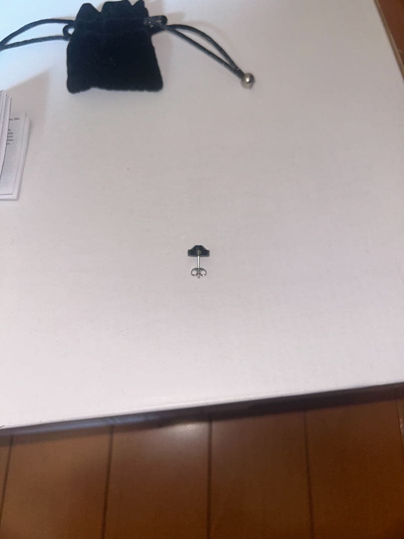 DIESEL ブラックスタッドピアス