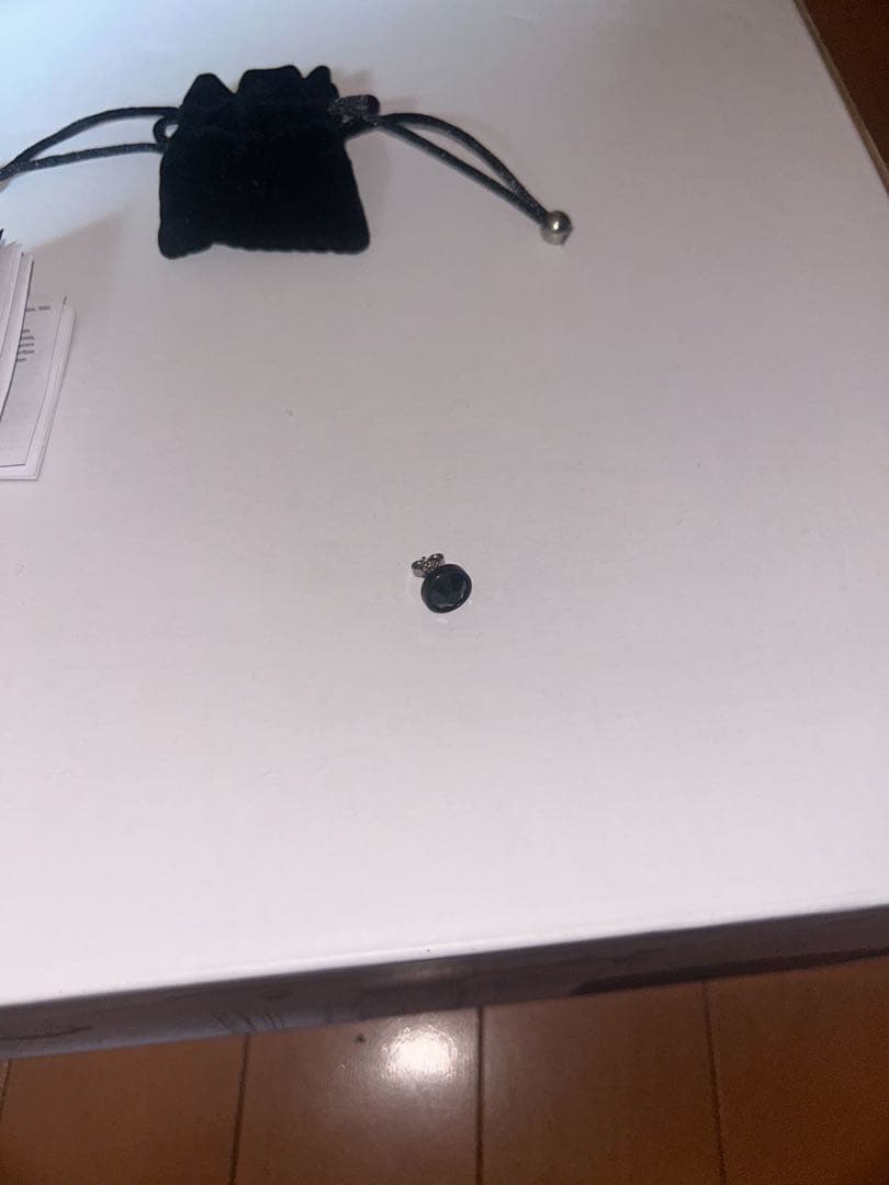 DIESEL ブラックスタッドピアス