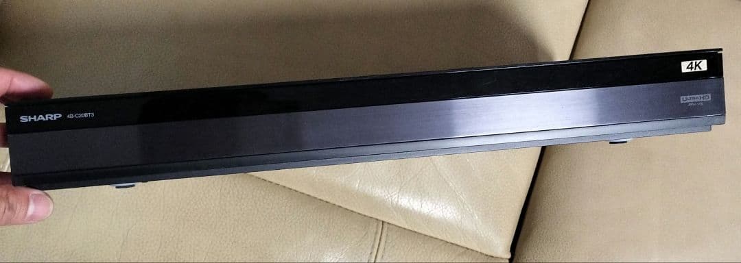 【ジャンク】SHARP　4B-C20BT3　ブルーレイプレーヤー 4K対応
