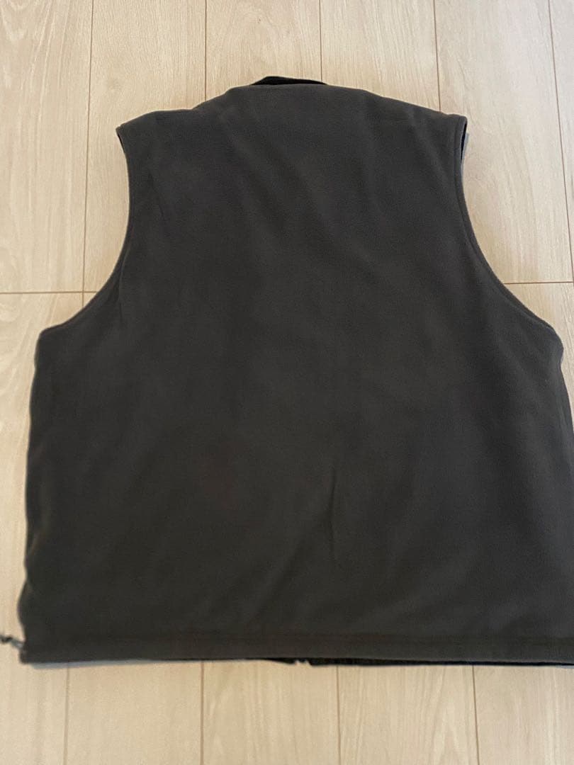 EVISENリバーシブル　デニムベスト　Lサイズ