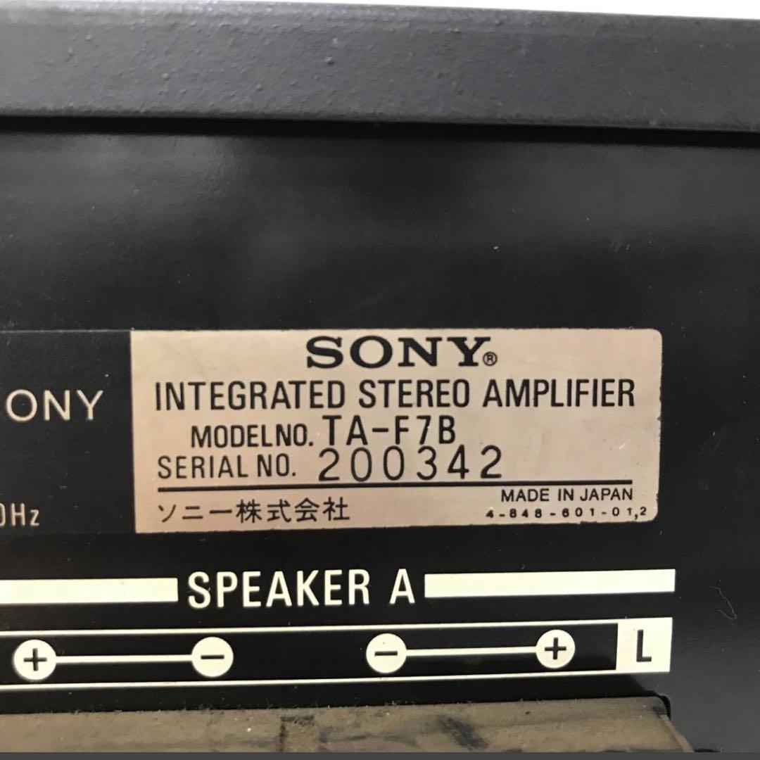 SONY ソニー TA-F7B ジャンク プリメインアンプ
