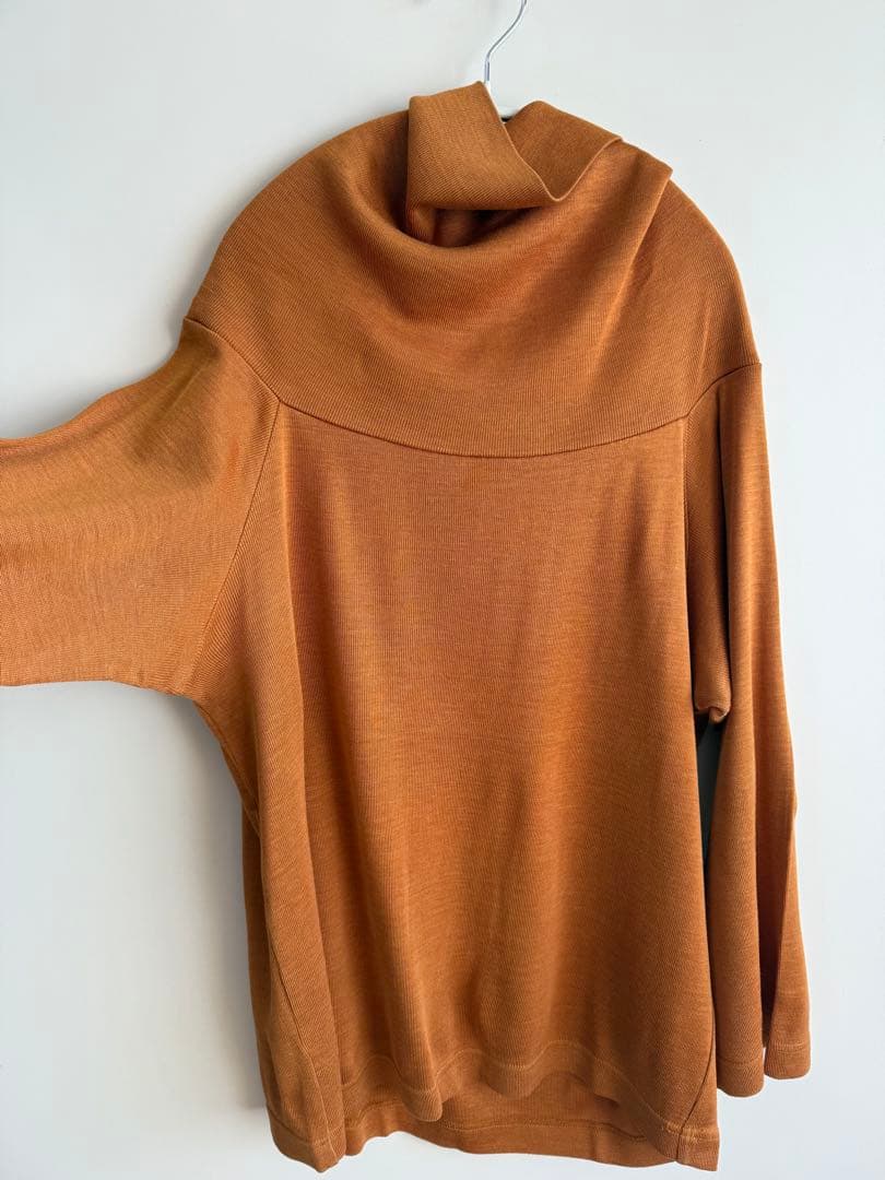 90s ISSEY MIYAKE PERMANENTE 変形タートルネックニット