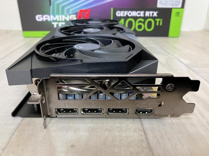 MSI RTX4060Ti GAMING X TRIO 8G 中古・動作確認済み