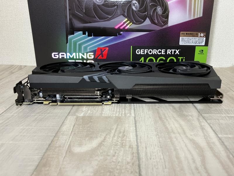MSI RTX4060Ti GAMING X TRIO 8G 中古・動作確認済み