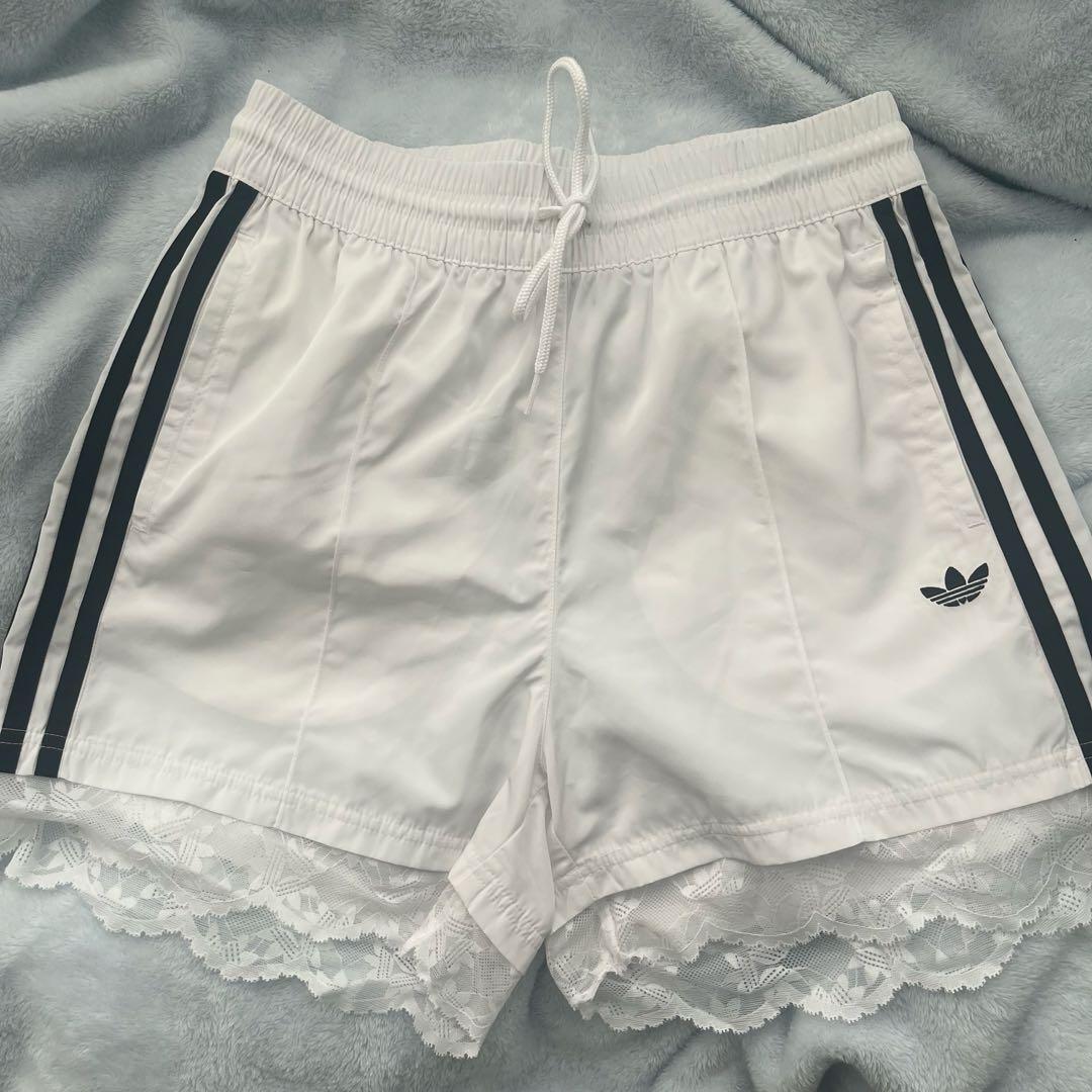 ZOZO限定 adidas レース トリム ショートパンツ