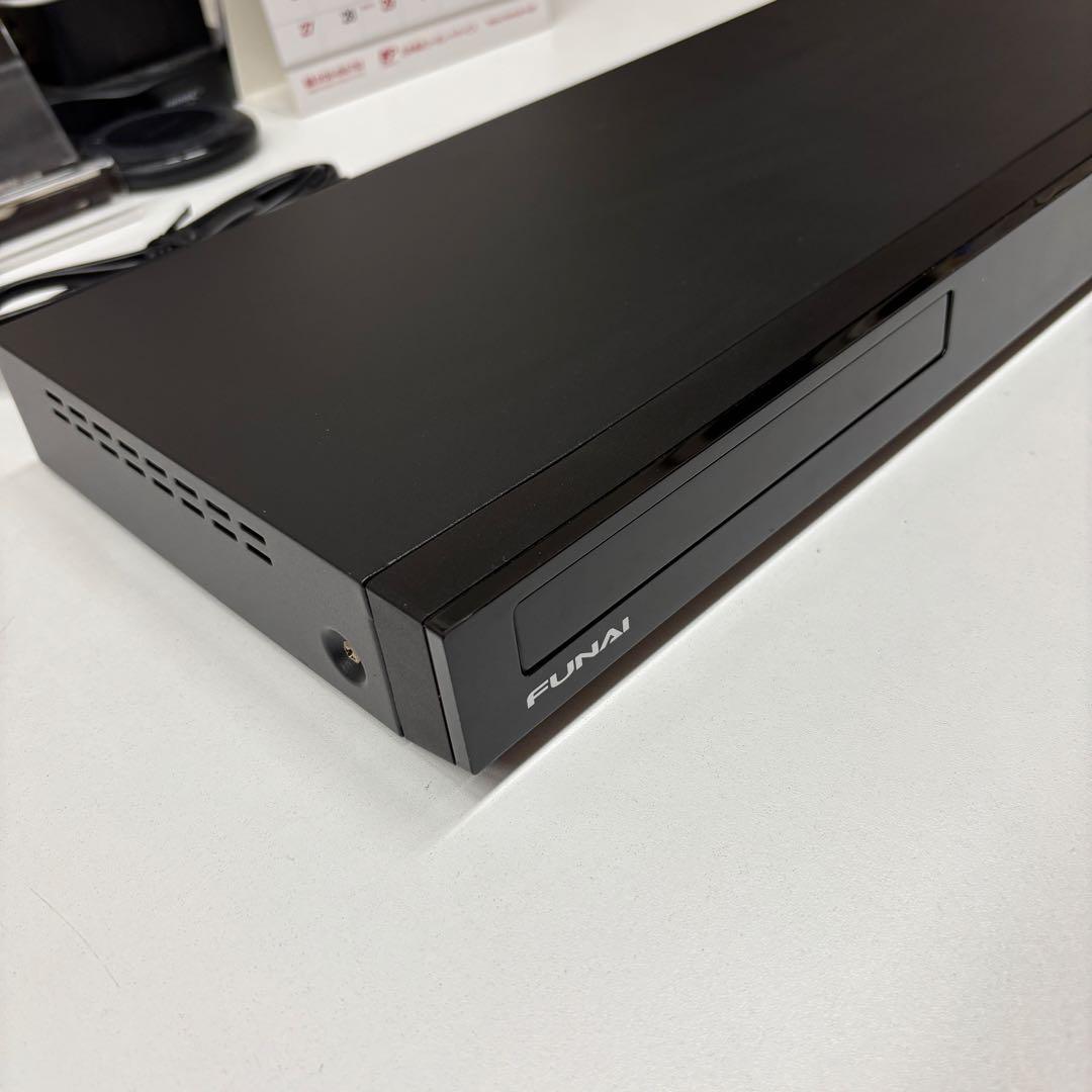 【完動美品・付属品フルセット】W録 FUNAI BDレコーダー 2023モデル