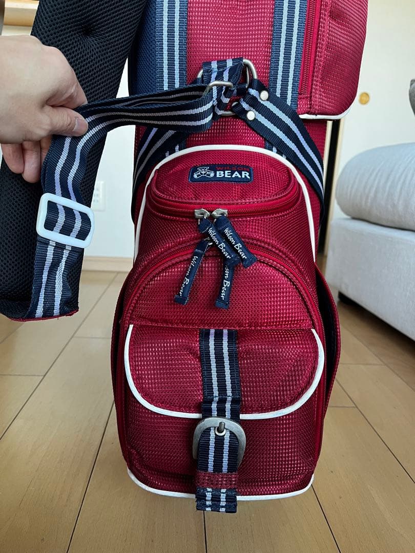 良品ウィルソンベア　WILSON BEAR レディース　軽量　キャディバッグ