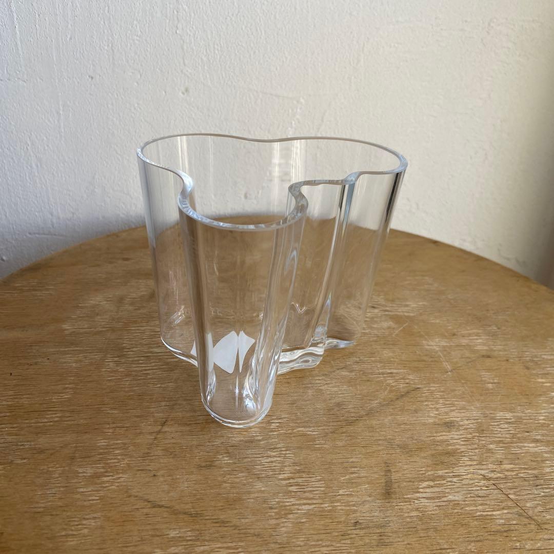 アルヴァ・アアルト コレクション ベース 95mm クリア　scope 花瓶