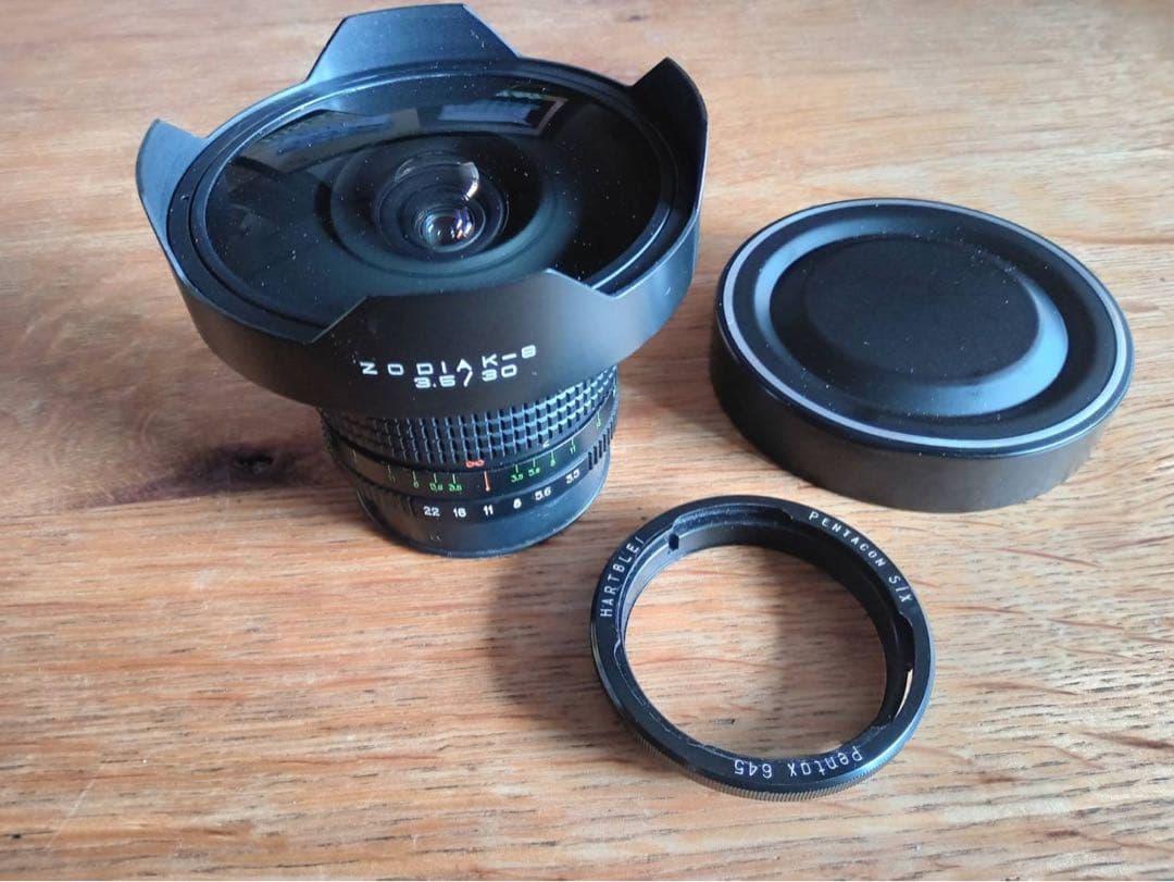 中古 　ロシア製　　 ゾディアック 30mm F3.5 フィッシュ