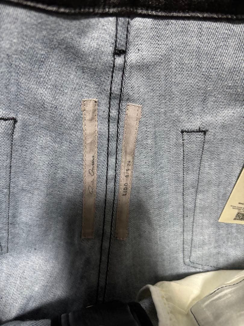 rick owens geth jeans コーティング 31 新品 24ss