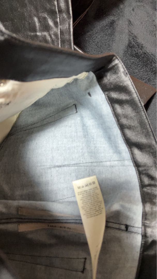 rick owens geth jeans コーティング 31 新品 24ss