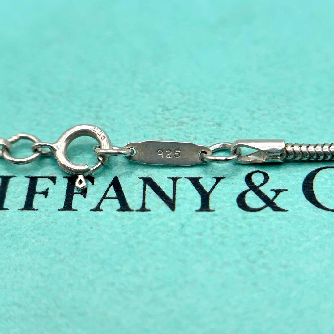 美品　ティファニー　スネークチェーン　ネックレス　シルバー　925 約46cm