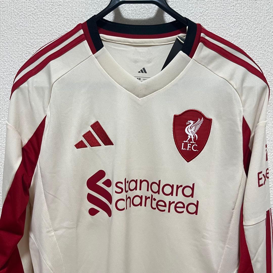 【新品】 リバプールFC 25/26 ユニフォーム 長袖 アウェイ アディダス