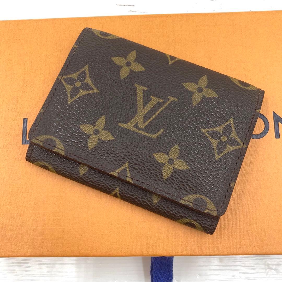 【みぃみ】ルイヴィトン アンヴェロップ カルトドゥヴィジット モノグラム