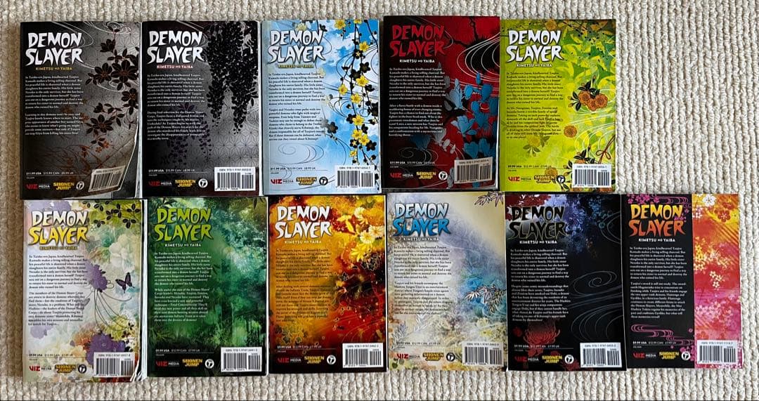 ▶︎英語版◀︎ Demon Slayer鬼滅の刃 1-10巻＋14巻