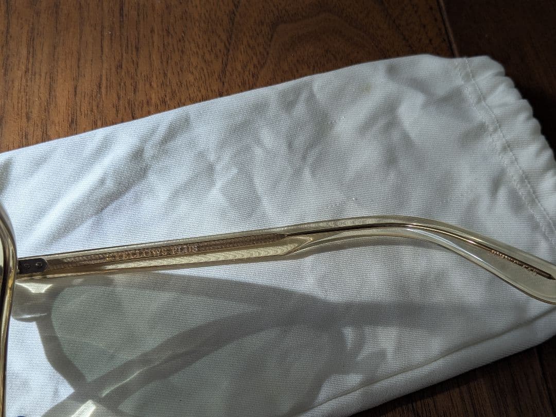 【正規・美品】YELLOWS PLUS 跳ね上げサングラス JOHN C445