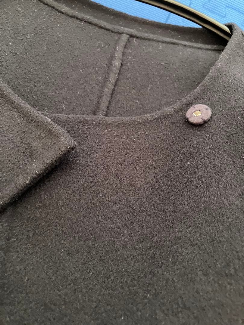 SLOBE IENA ネイビー　ウールコート　ハミルトン