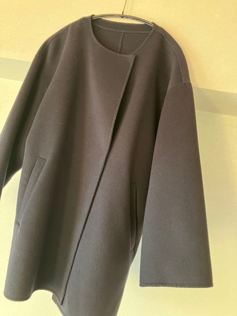 SLOBE IENA ネイビー　ウールコート　ハミルトン