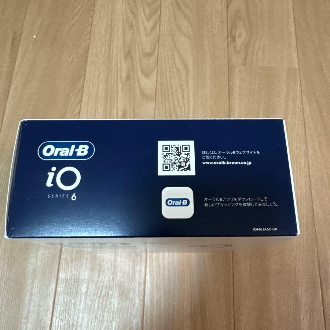 Oral-B iOシリーズ 6 電動歯ブラシ 本体 グレーオパール