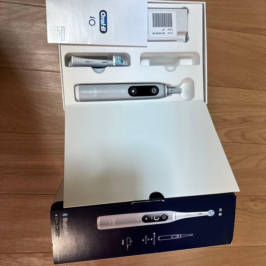 Oral-B iOシリーズ 6 電動歯ブラシ 本体 グレーオパール