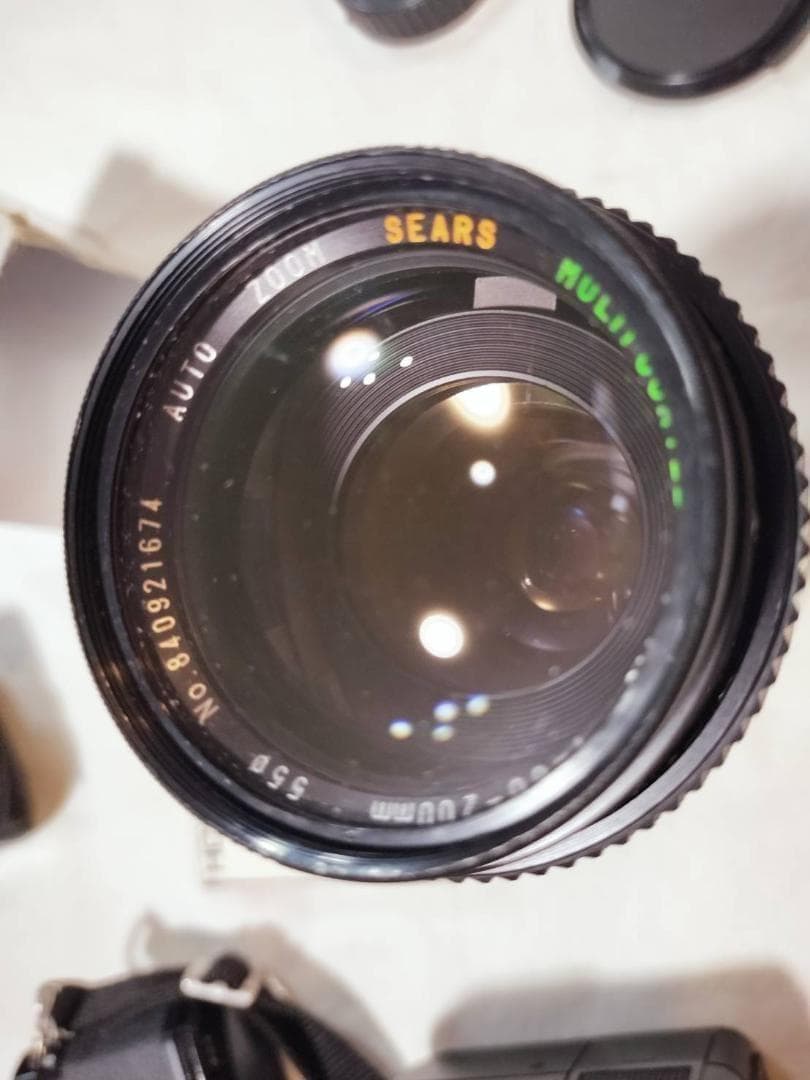 ◇中古　ミノルタ　X-700 35mm SLR　カメラキット　付属多数あり