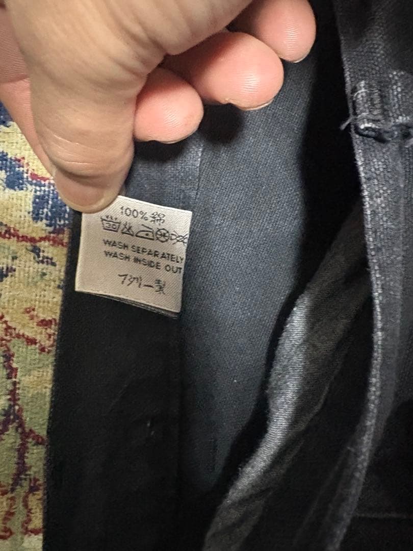 andrew mackenzie ダークグレー カーゴパンツ