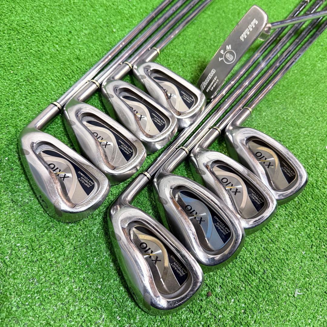 ゴルフセット　豪華　XXIO フルセット　ラウンド仕様　飛距離抜群　すぐ使える