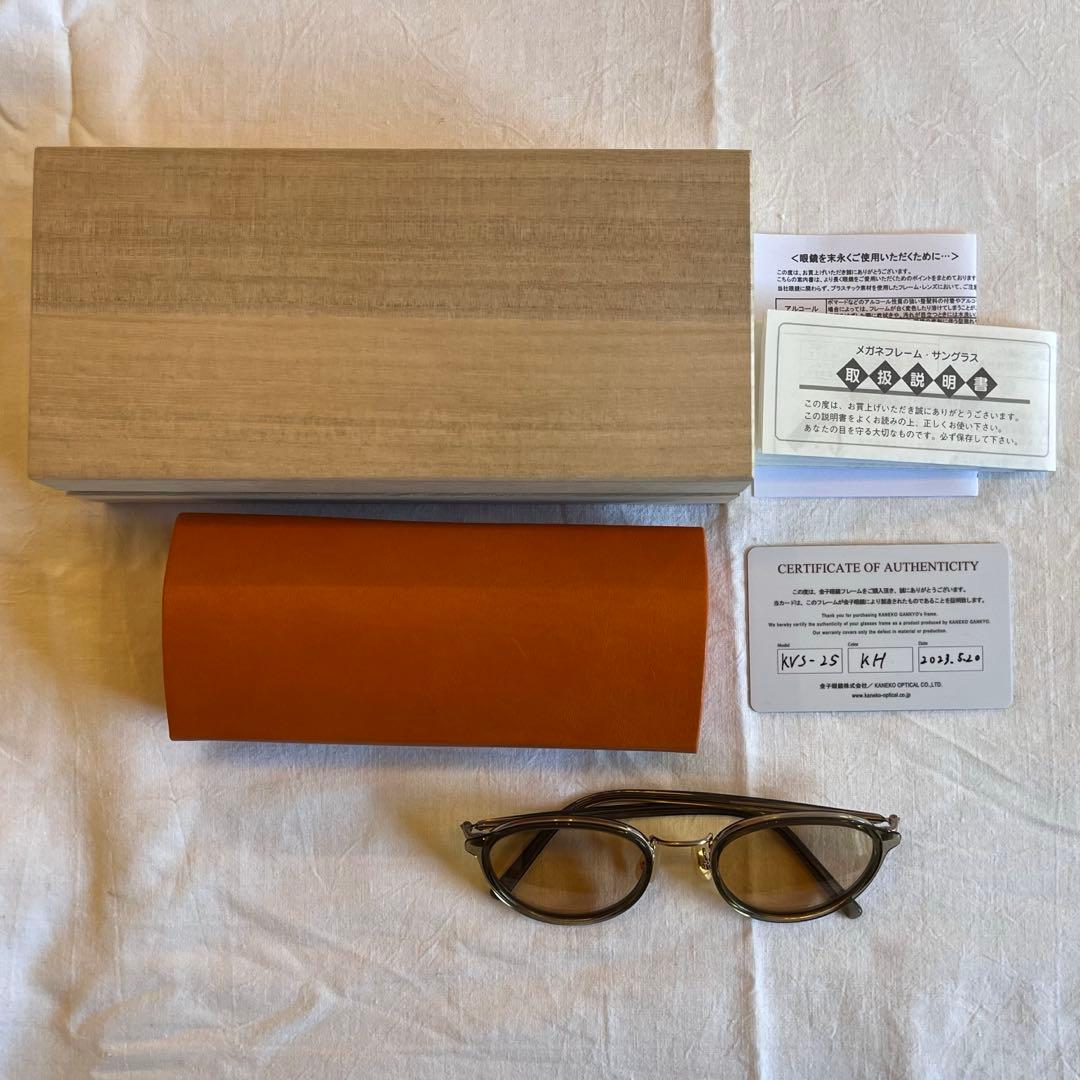 金子眼鏡 KVS-25 KH