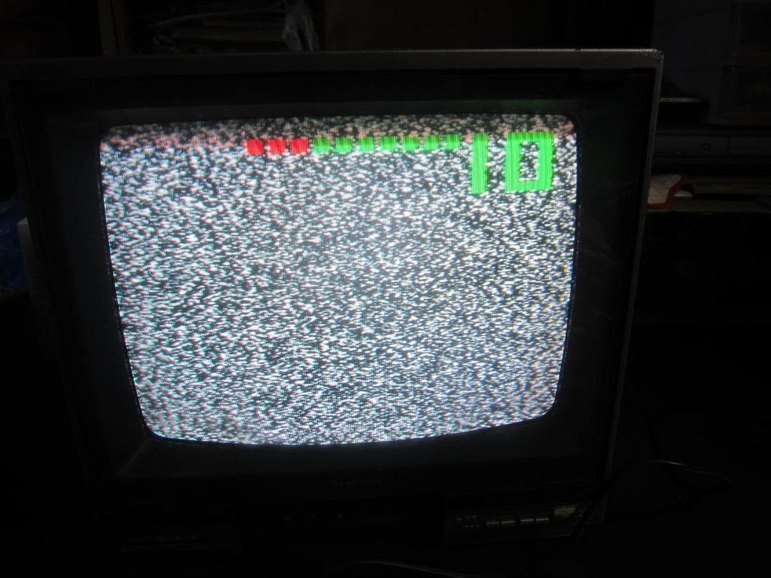 シャープ パソコンテレビX1用ブラウン管テレビ