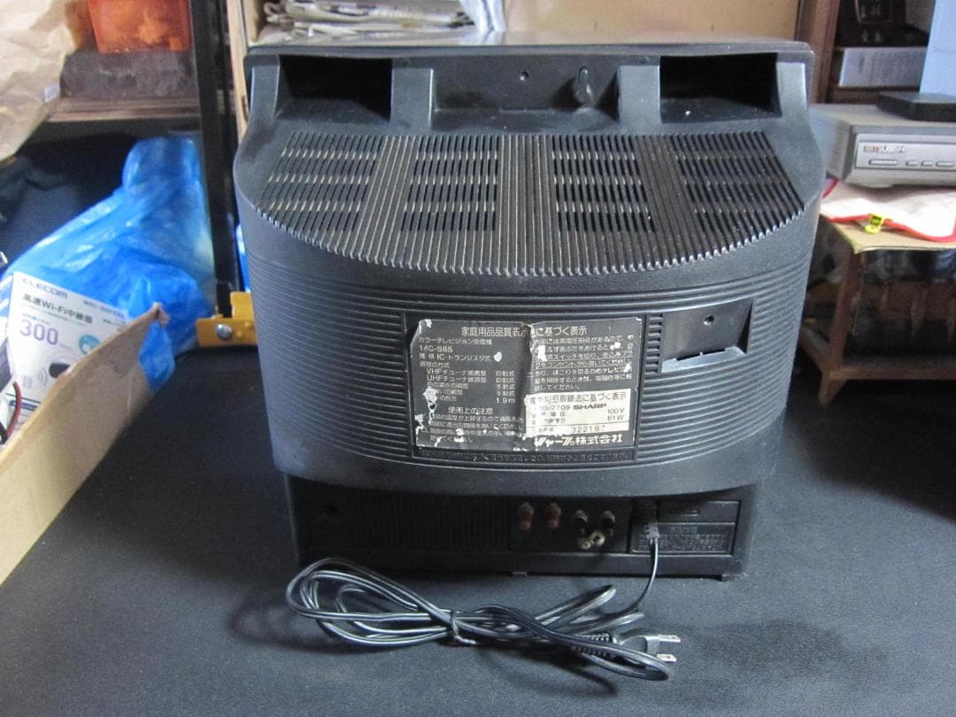 シャープ パソコンテレビX1用ブラウン管テレビ