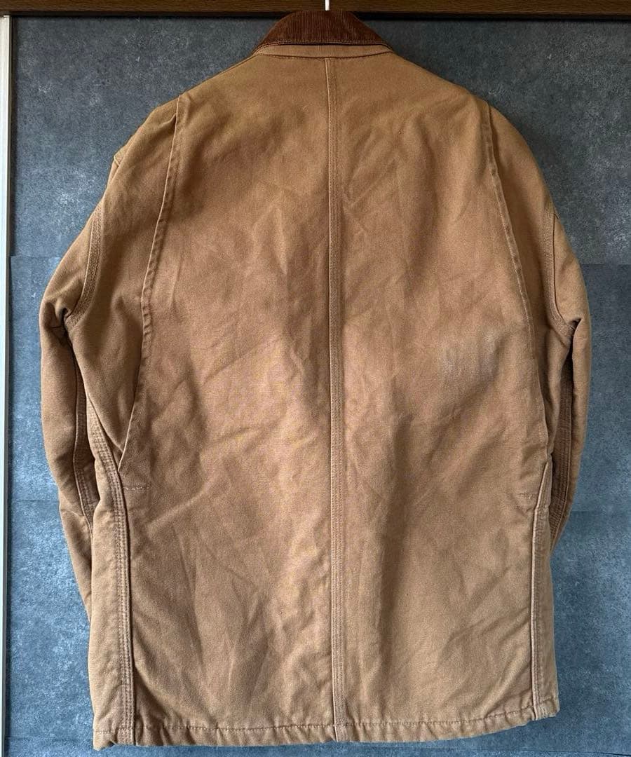 希少 星タグ Carhartt ミシガン チョアコート USA製 100周年