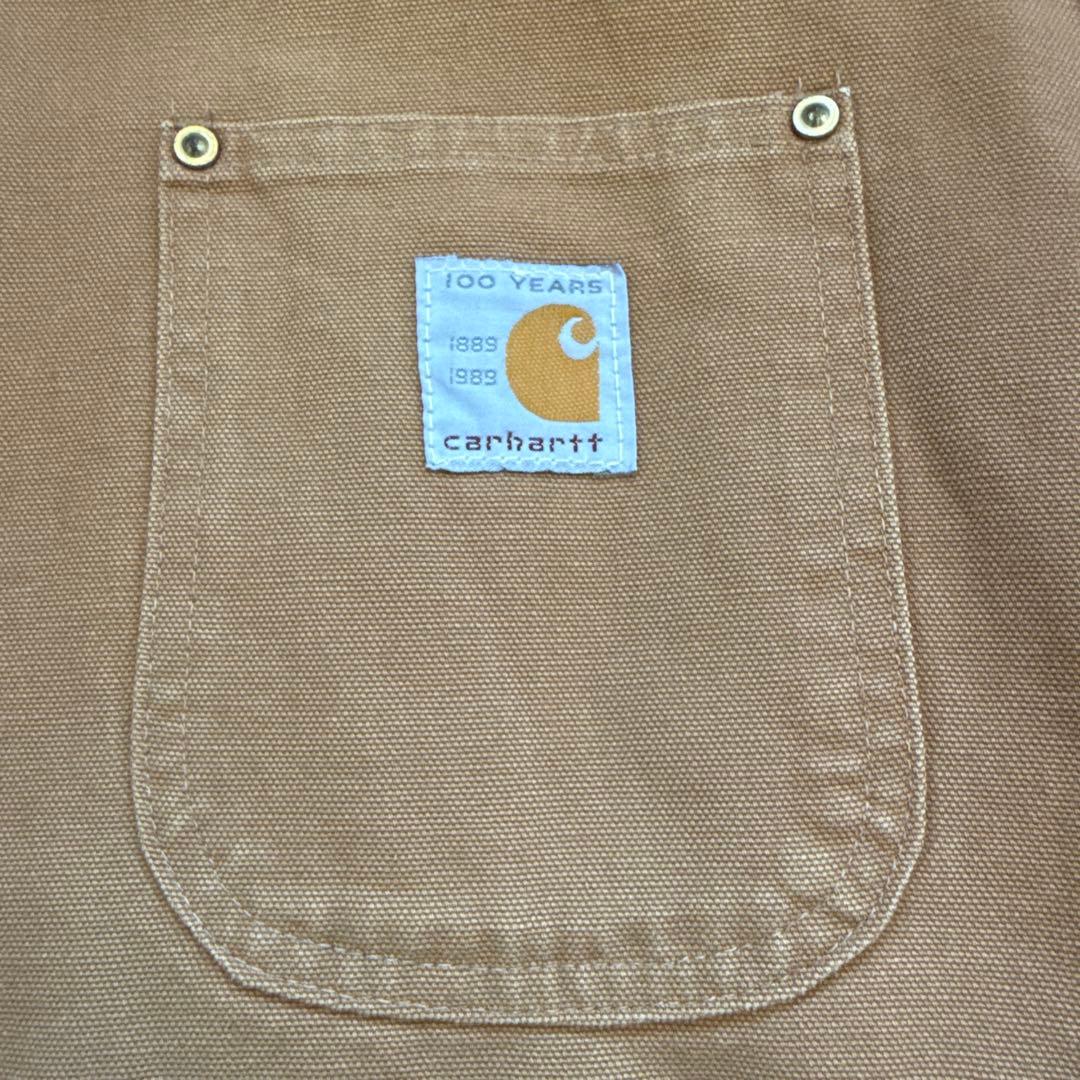希少 星タグ Carhartt ミシガン チョアコート USA製 100周年
