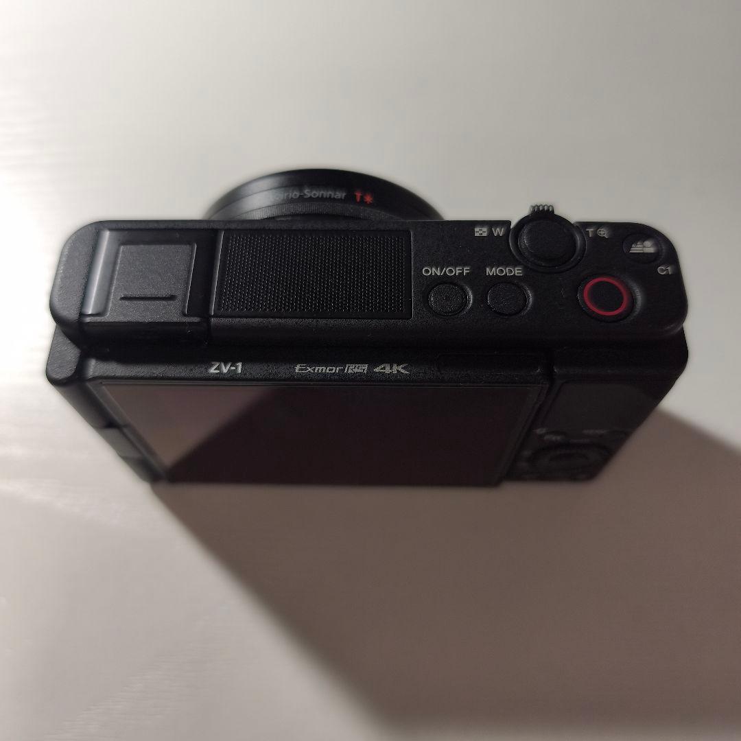 【中古】SONY ZV-1 ブラック シューティンググリップ付き