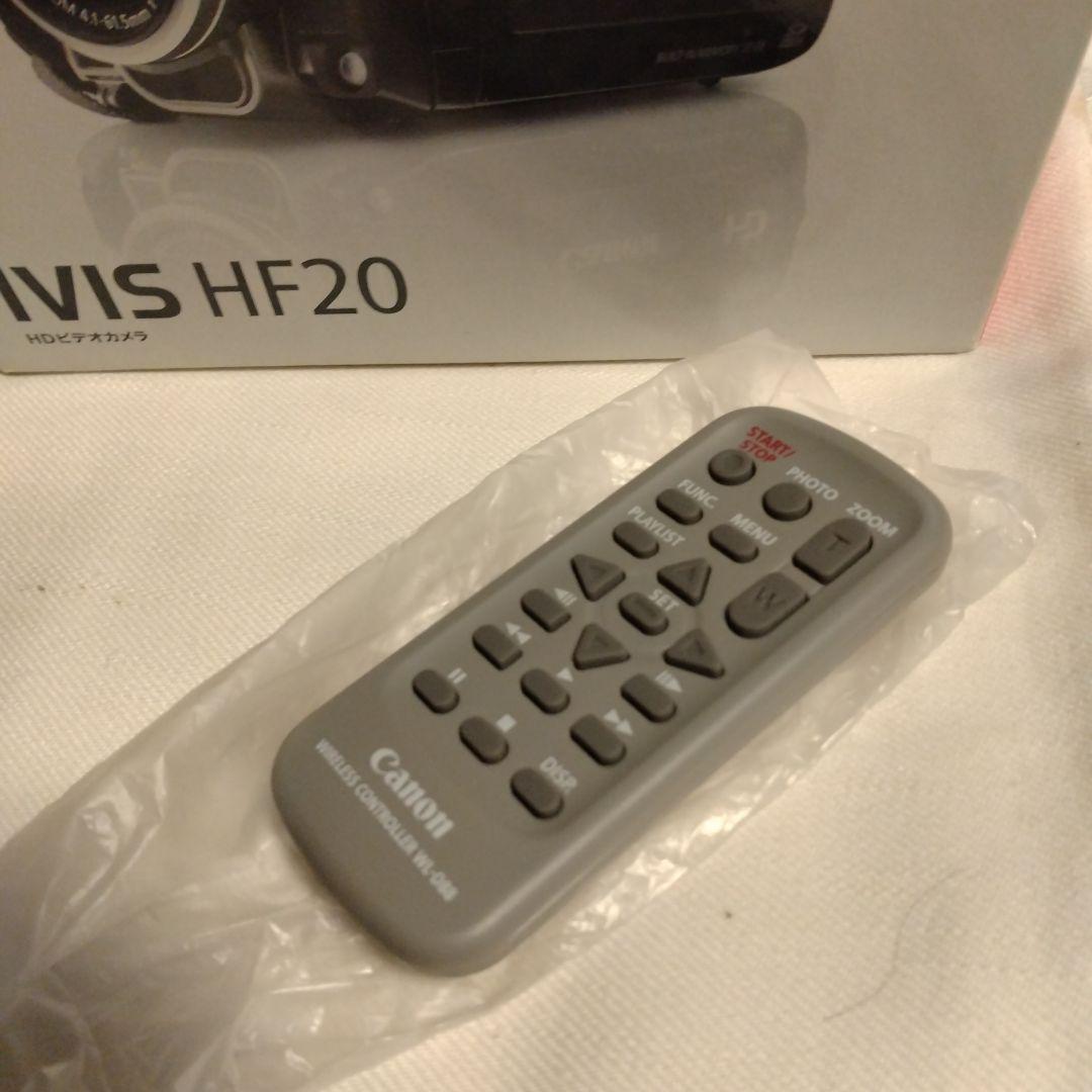 Canon iVIS HF20 ビデオカメラ 本体　動作確認済み　付属品完備
