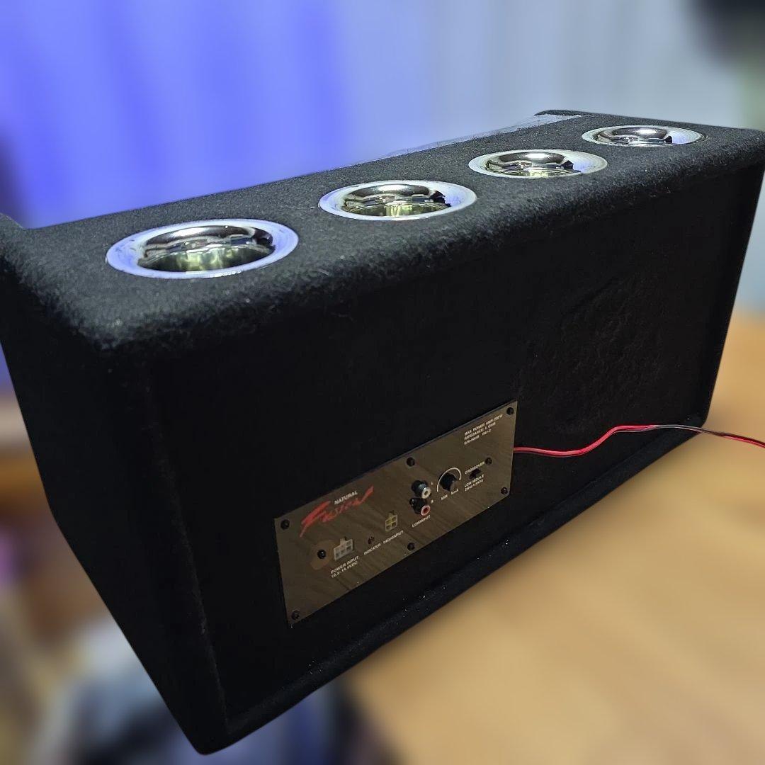 FUSION ウーファーBOX リングネオン 配線一式 フルセット