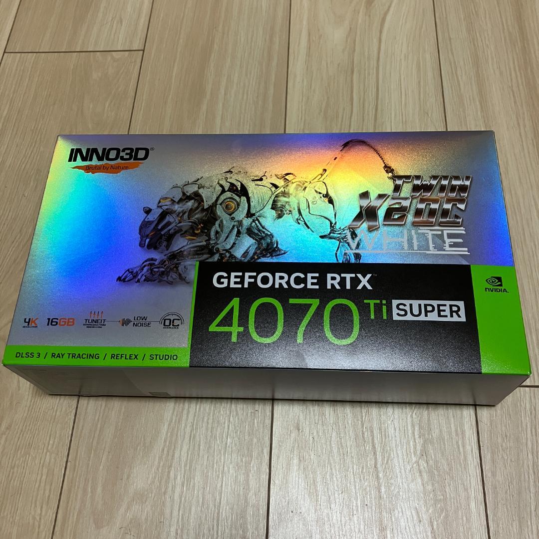 グラフィックボード・グラボ・ビデオカード INNO3D GeForce RTX 4070Ti Super 16GB
