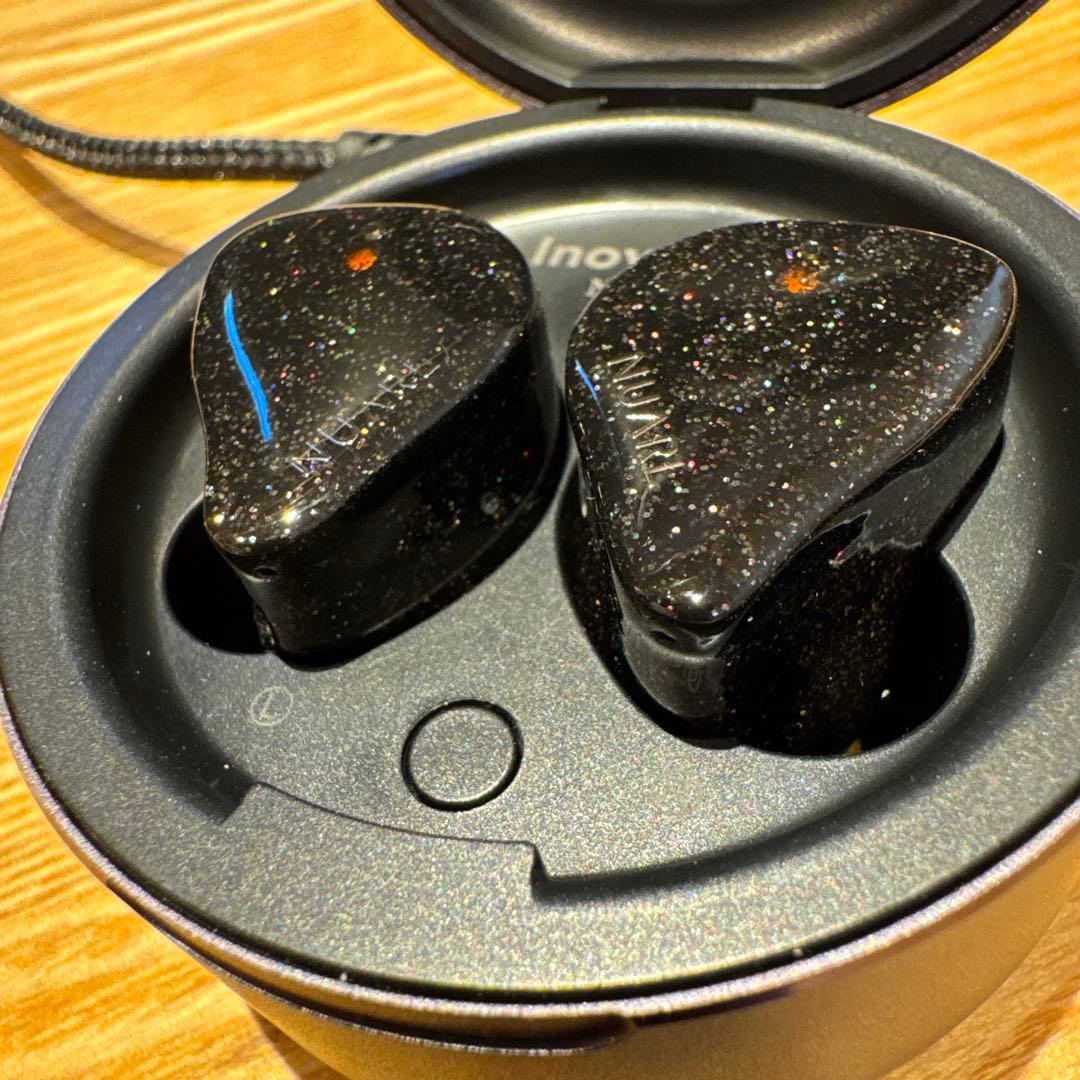 NUARL Inovator ワイヤレスイヤホン ブラック（フルセット）