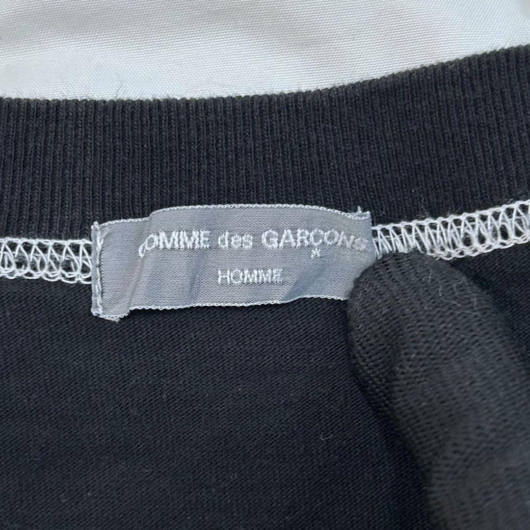 COMME des GARCONS HOMME 田中オム 刺繍 デザイン ロンT